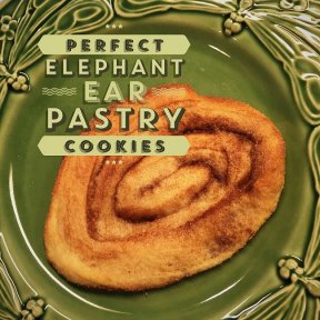 Elephant Ear Pastry Cookies Recipe