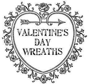 Sweet ideas for Valentine's Day wreaths